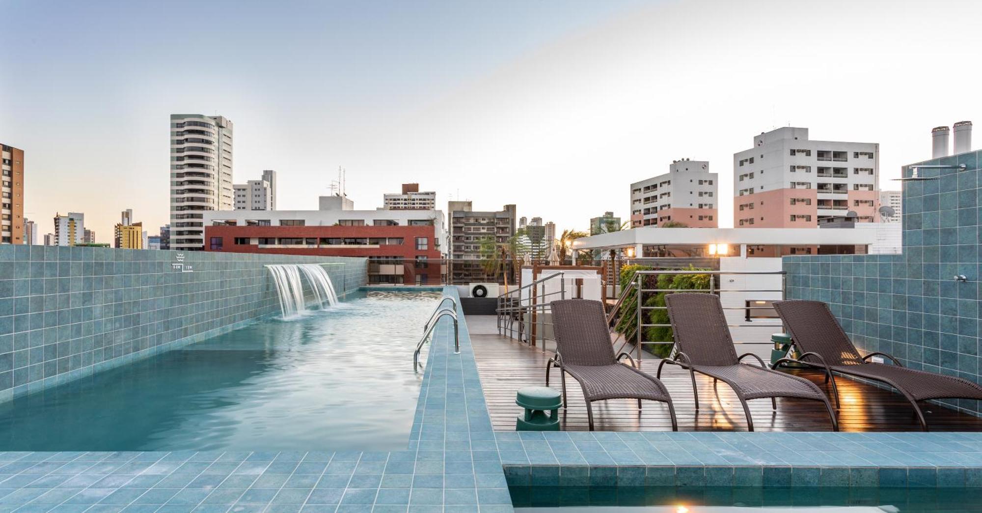 João PessoaCobertura Com Jacuzzi E Deslumbrante Vista Mar公寓 外观 照片