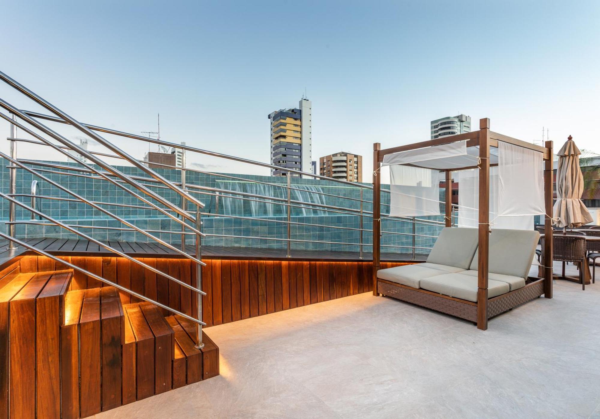 João PessoaCobertura Com Jacuzzi E Deslumbrante Vista Mar公寓 外观 照片
