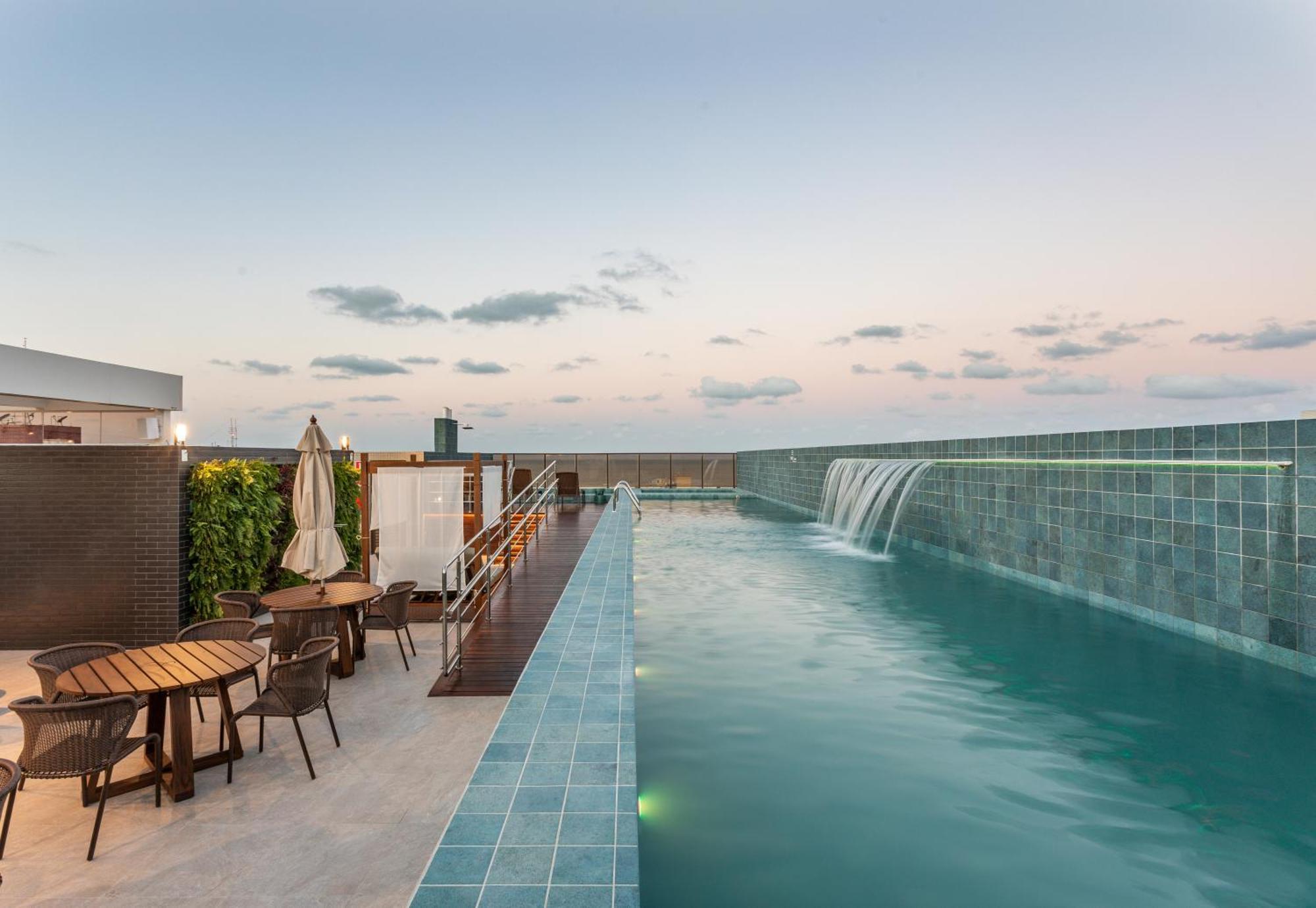 João PessoaCobertura Com Jacuzzi E Deslumbrante Vista Mar公寓 外观 照片